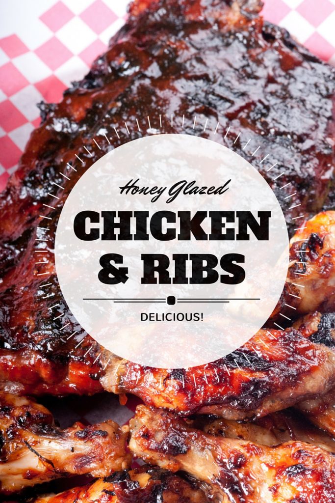 Honey Glazed Chicken & Ribs